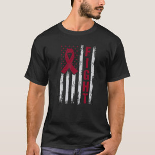 T-shirt Multiples Myélomes Sensibilisation Distresse Du Dr