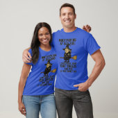 T-SHIRT MULTITÂCHE À L'ÂGE VIEUX JE PEUX COUPER, BRÛLER, R (Unisexe)