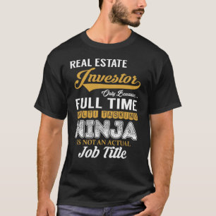 T-shirt Multitâche de l'investisseur immobilier