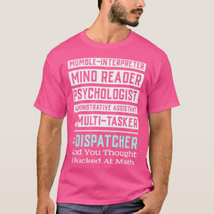 T-shirt Multitasker 911 DE L'OPÉRATEUR DE DISTRIBUTION