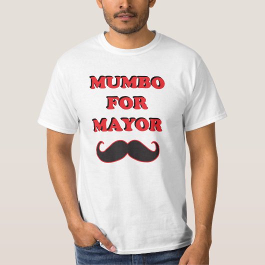 T-shirt mumbo pour le maire (Devant)