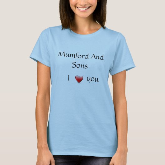 T-shirt Mumford et fils (Devant)