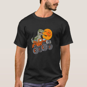 T-shirt Mummy Dinosaur voiture de conduite à Halloween