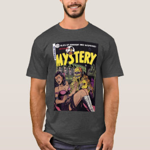 T-shirt Mummy Halloween Horreur Bande Dessinée Vintage Rét