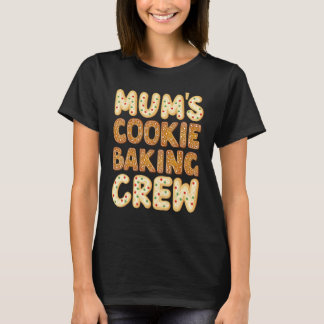 T-shirt Mumu2019s Cookie Baking Crew Iced Gingerbread mign