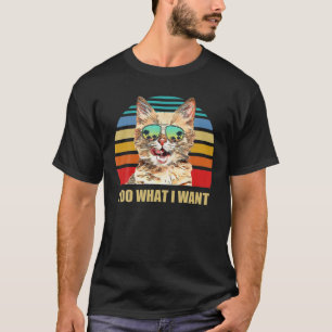 T-shirt Munchkin Chat Je Fais Ce Que Je Veux Amusant Amour