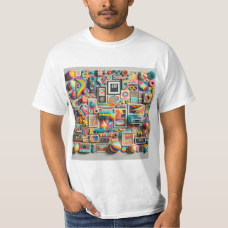 T-shirt Mundo Tridimensional