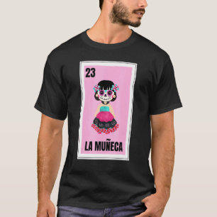T-shirt Muneca Chingona Af Morena Latina Doll Hispanique L