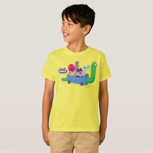 T-shirt Mung, Chowder, Shnitzel & Truffes en voilier (Devant entier)