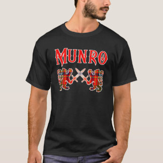 T-shirt Munro Scottish Clan Kilt Lion Nom de famille Tarta