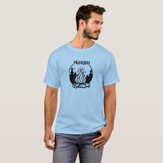 T-shirt Munson Camping (Devant entier)