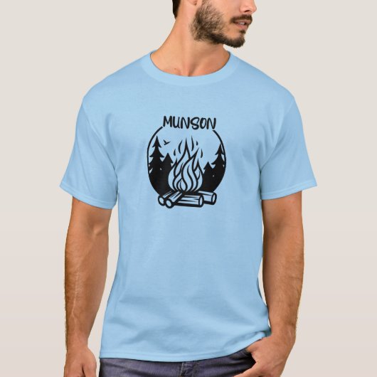 T-shirt Munson Camping (Devant)