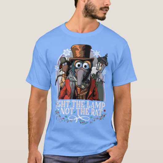 T-shirt Muppet Christmas Carol Gonzo Rizzo (Devant)