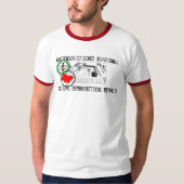 T-shirt Mur antifasciste de Berlin (Devant)
