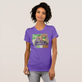 T-shirt Mur d'aquarelle (Devant entier)