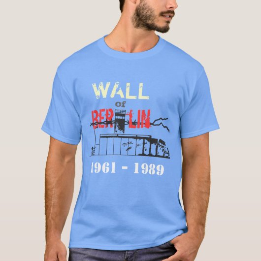 T-shirt Mur de Berlin (Devant)