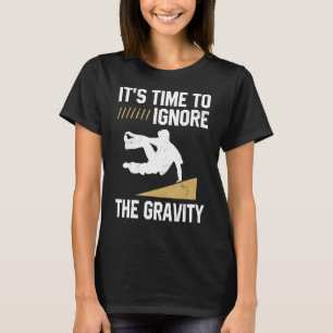 T-shirt Mur de gymnaste urbain pour Traceur Parkour