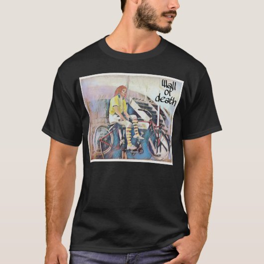 T-shirt Mur de la mort de Moto (Devant)