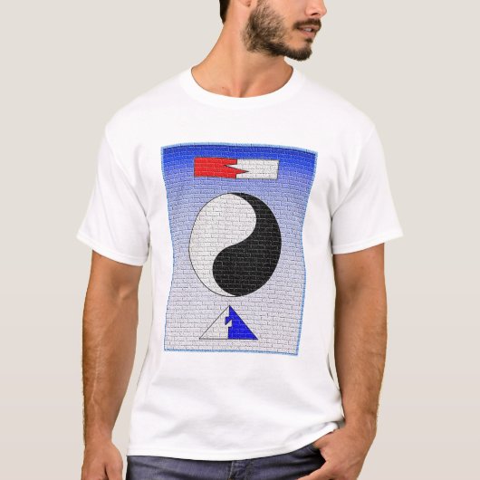 T-shirt Mur de zen (Devant)