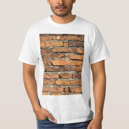 T-shirt Mur en briques antique (Devant)
