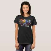 T-shirt mural des femmes noires (Devant entier)