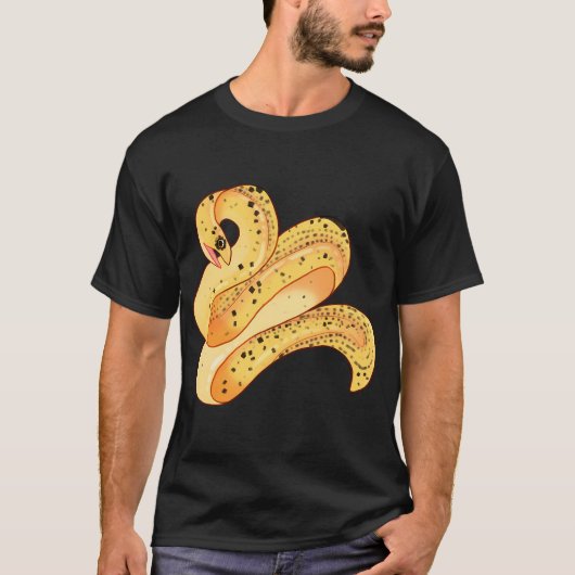 T-shirt Murène banane (Devant)