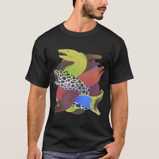 T-shirt Murènes épaisses (Devant)