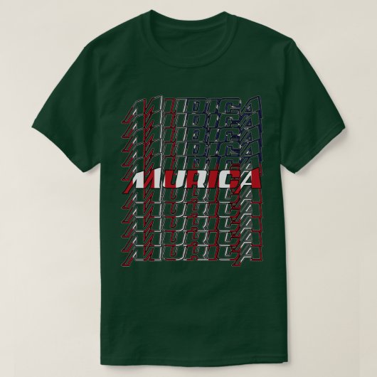 T-shirt Murica Amérique (Design devant)