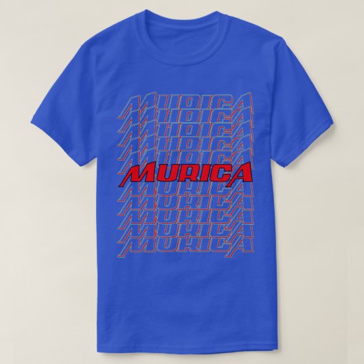 T-shirt Murica neon (Design devant)