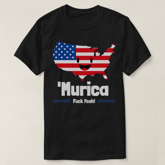 T-shirt Murica Ouais (Design devant)