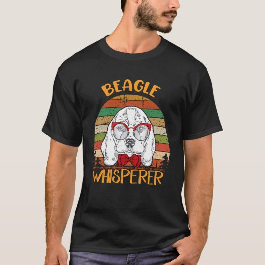 T-shirt Murmureur de Beagle (Devant)