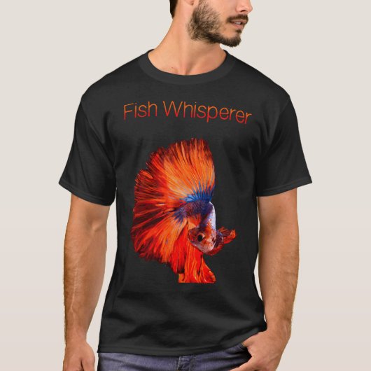 T-shirt Murmureur de poissons Betta (Devant)