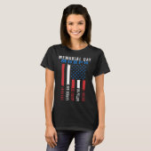 T-shirt Murph Challenge American Memorial Day Workout Gym  (Devant entier)