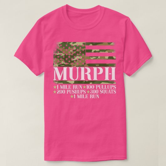 T-shirt Murph Memorial Day Workout (Design devant)