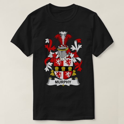 T-shirt Murphy Coat of Arms Family Crest (Design devant)