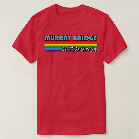 T-shirt Murray Bridge South Australia Pride Murray Bridge (Design devant)