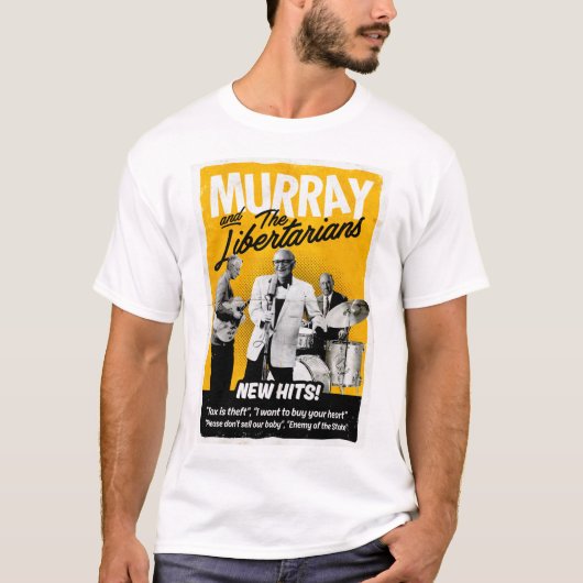 T-shirt Murray et les libertaires (Devant)