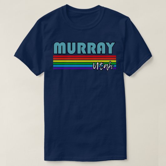 T-shirt Murray Utah Pride Murray LGBT Don LGBTQ Soutien (Design devant)