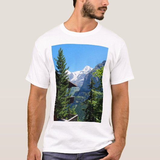 T-shirt Murren en Suisse (Devant)
