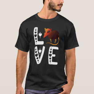 T-shirt Musaraigne éléphant Amour Sengi Musaraigne élépha