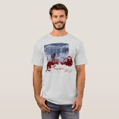 T-shirt Musashi conçoit le loup (Devant entier)