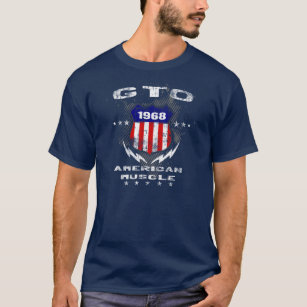 T-shirt Muscle américain v3 de 1968 GTO