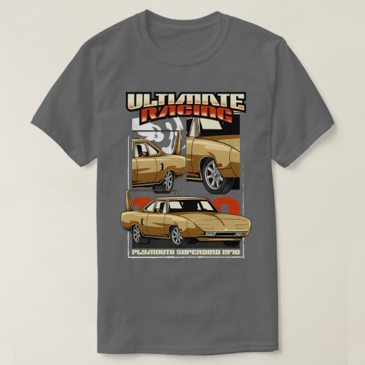 T-shirt Muscle de Superbird de Plymouth 1970 (Design devant)