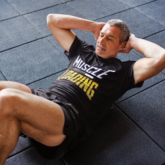 T-shirt Muscle Loading Fortschritt Grafik