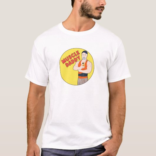 T-shirt Muscle papa (Devant)