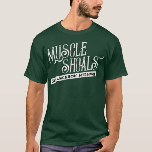 T-shirt Muscle Shoals AL Apparel Pour Amateurs De Musique 