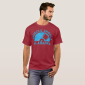 T-shirt Muscle Shoals Alabama Musique City Enregistrement (Devant entier)
