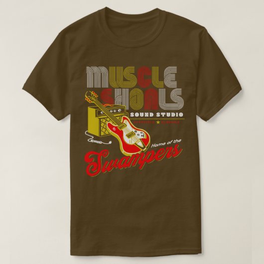 T-shirt Muscle Shows Sound Studio (Design devant)