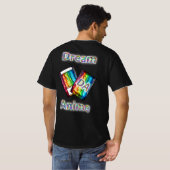 T-shirt Muscle Train Dream Anime (Dos entier)