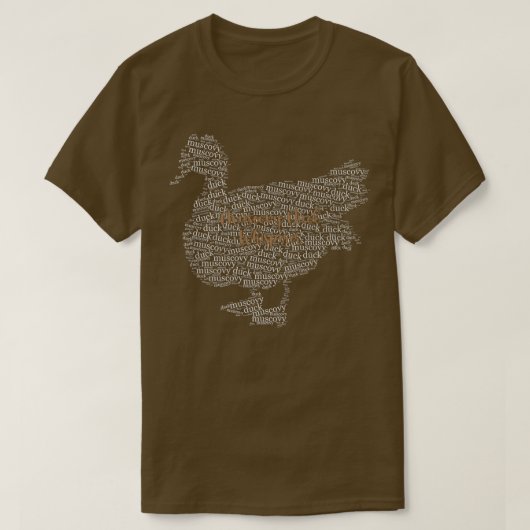 T-shirt Muscovy Duck Whisperer Funny Farmer Muscovy Duck (Design devant)